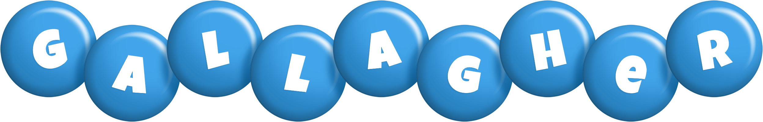 Gallagher candy-blue logo