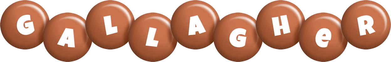 Gallagher candy-brown logo