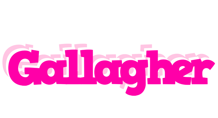 Gallagher dancing logo