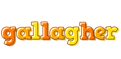 Gallagher desert logo