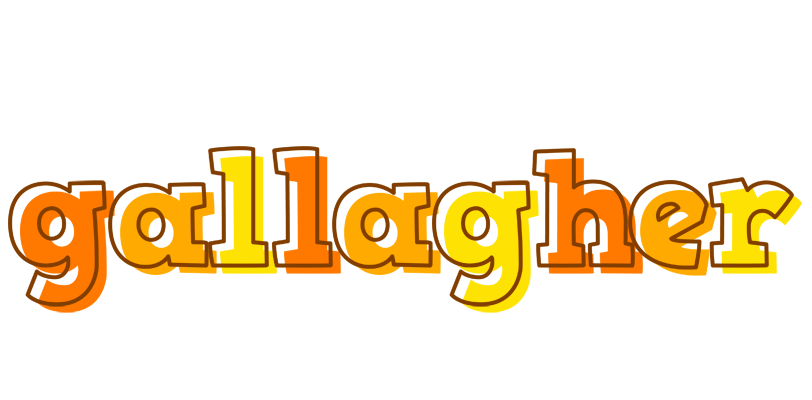 Gallagher desert logo