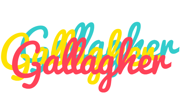 Gallagher disco logo