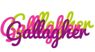 Gallagher flowers logo