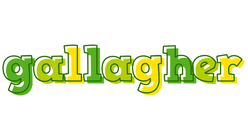 Gallagher juice logo