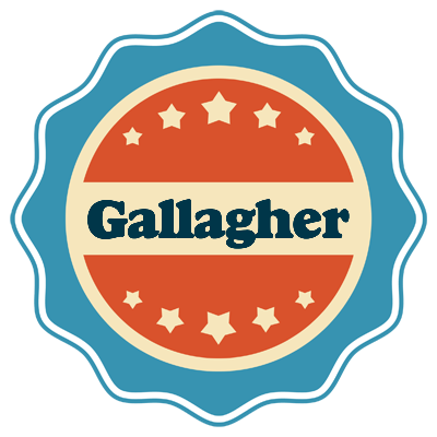 Gallagher labels logo