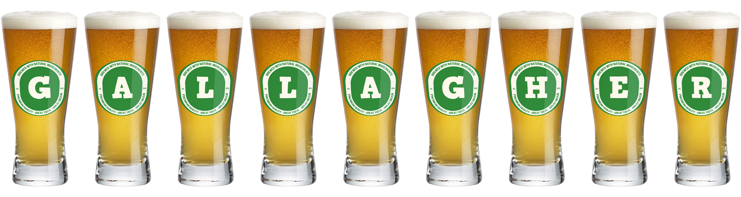 Gallagher lager logo
