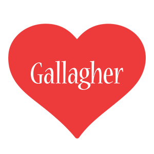 Gallagher love logo