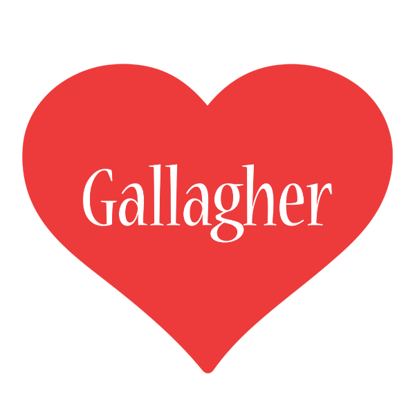 Gallagher love logo