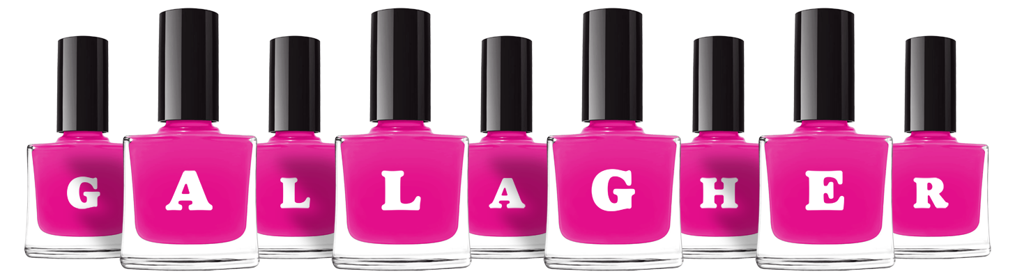 Gallagher nails logo