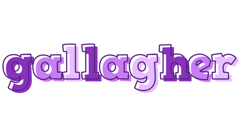 Gallagher sensual logo