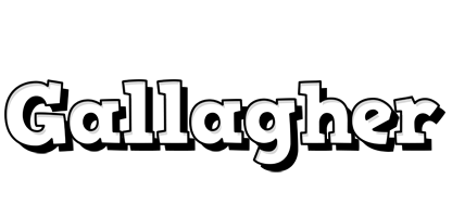 Gallagher snowing logo