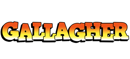 Gallagher sunset logo