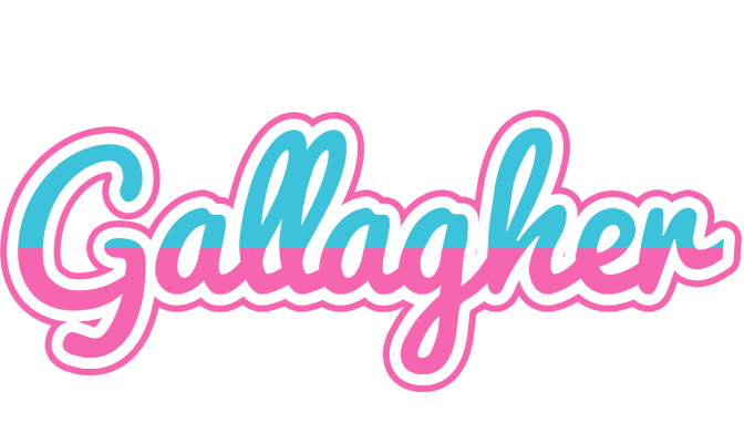Gallagher woman logo
