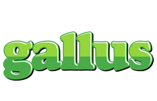 Gallus apple logo