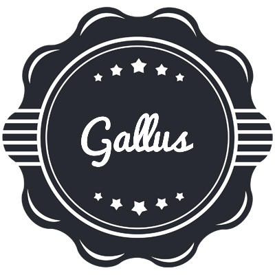 Gallus badge logo