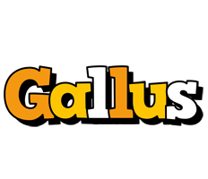 Gallus cartoon logo