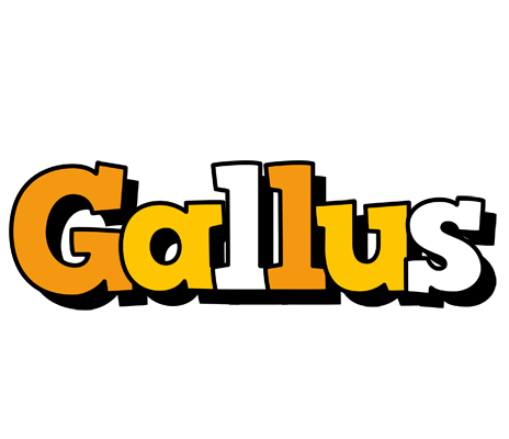 Gallus cartoon logo