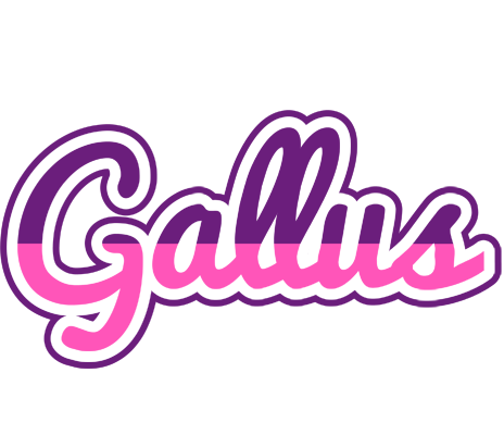 Gallus cheerful logo