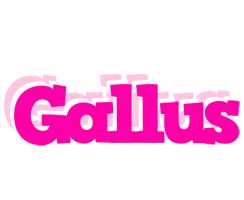 Gallus dancing logo