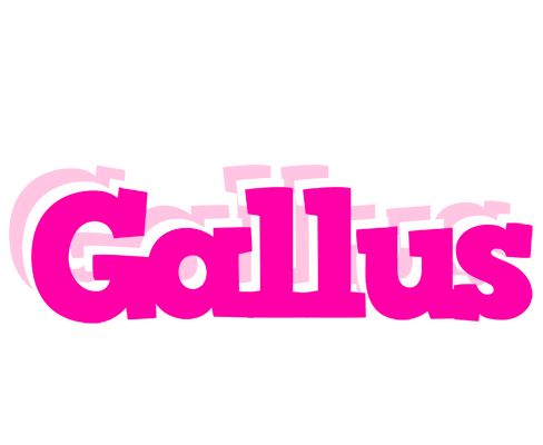 Gallus dancing logo