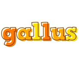Gallus desert logo