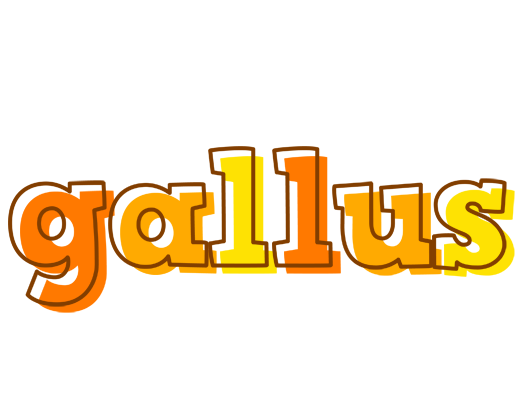 Gallus desert logo