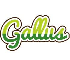 Gallus golfing logo