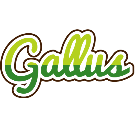Gallus golfing logo