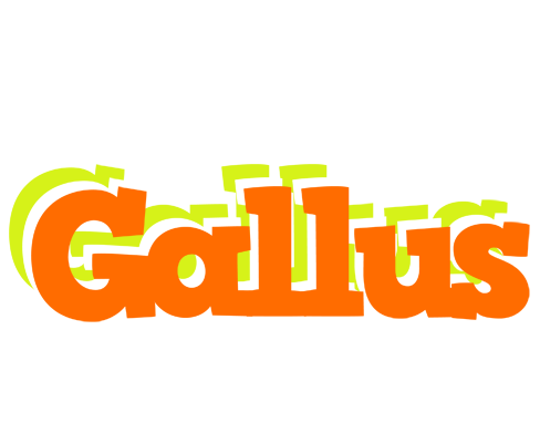 Gallus healthy logo