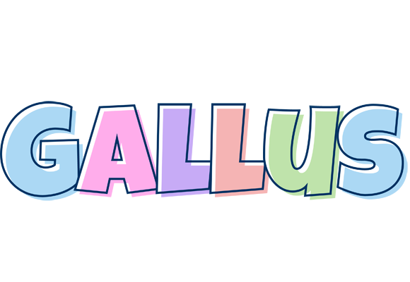 Gallus pastel logo