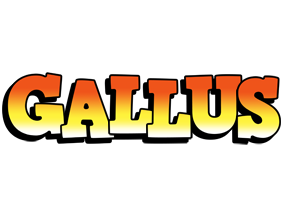 Gallus sunset logo