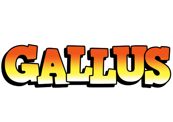 Gallus sunset logo
