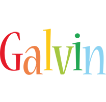 Galvin birthday logo