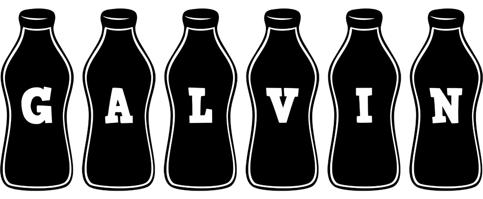 Galvin bottle logo