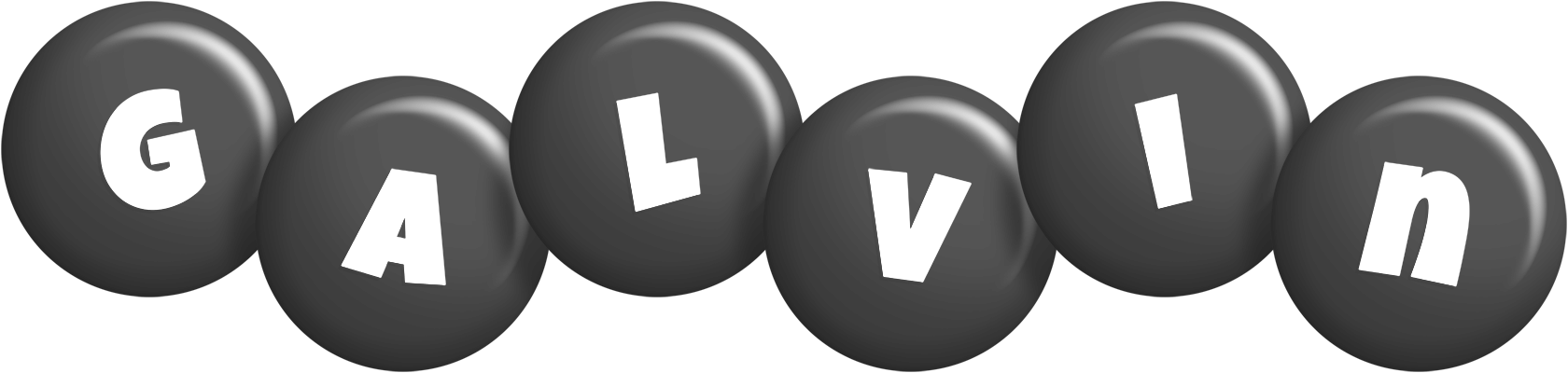 Galvin candy-black logo