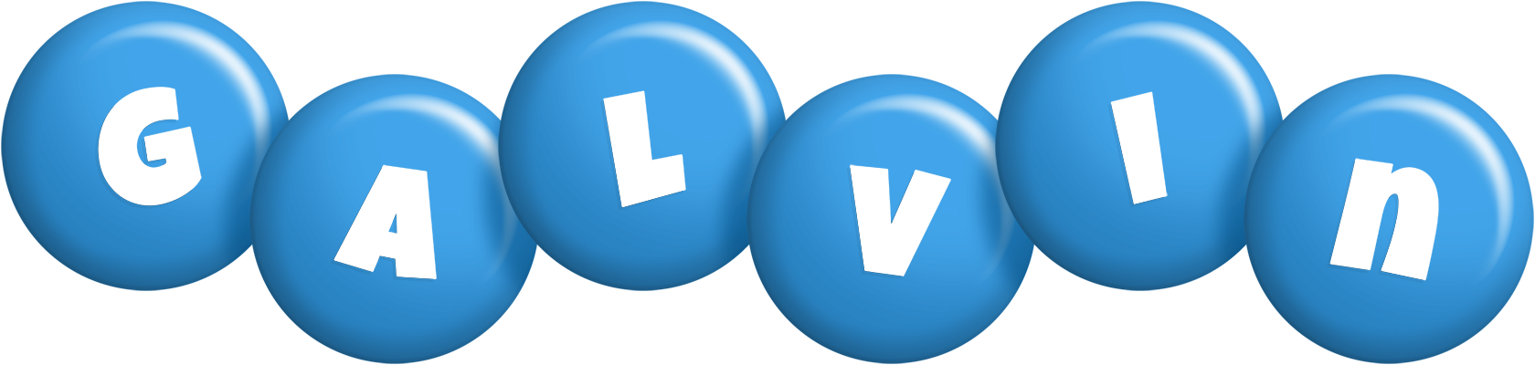 Galvin candy-blue logo