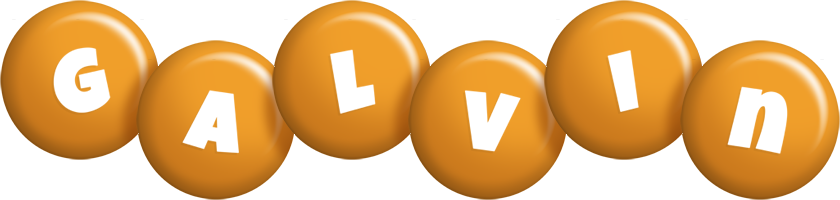 Galvin candy-orange logo