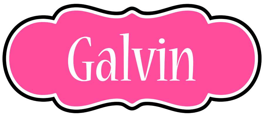 Galvin invitation logo