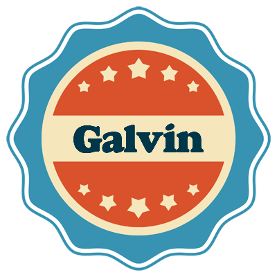 Galvin labels logo