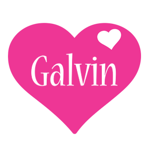 Galvin love-heart logo