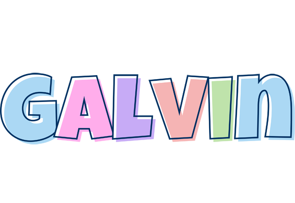 Galvin pastel logo