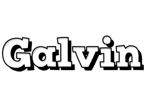 Galvin snowing logo