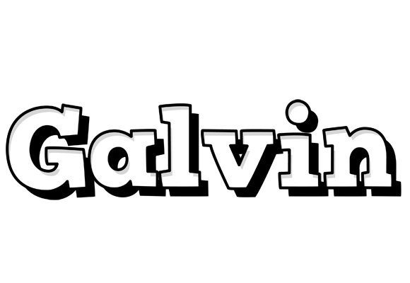 Galvin snowing logo