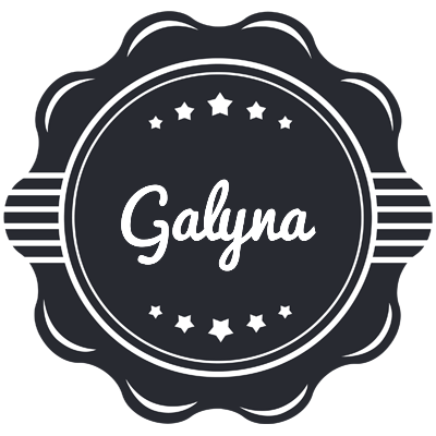 Galyna badge logo