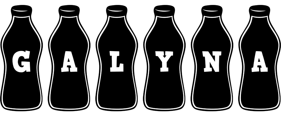 Galyna bottle logo