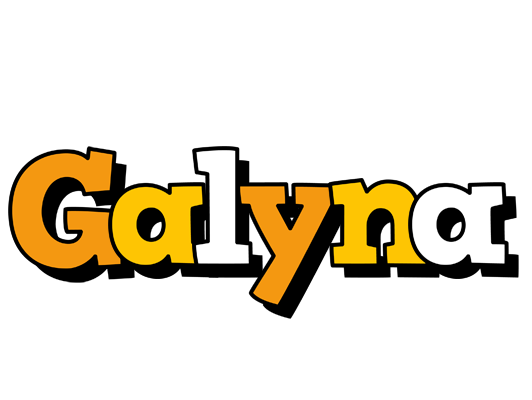 Galyna cartoon logo