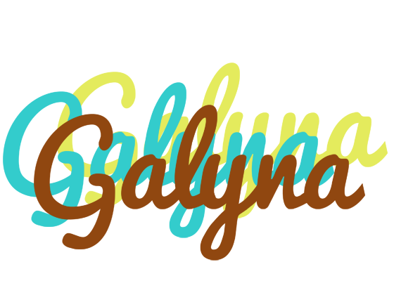 Galyna cupcake logo