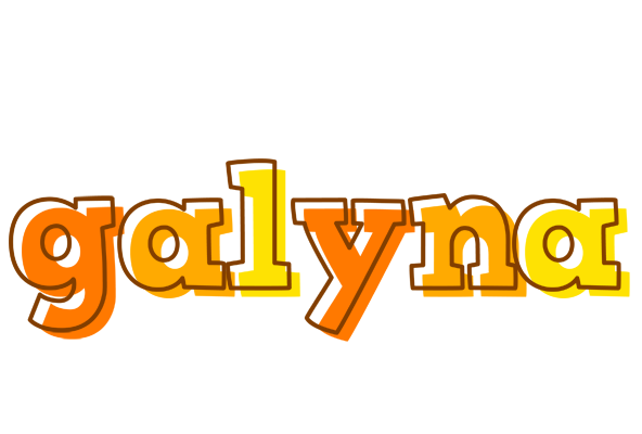 Galyna desert logo