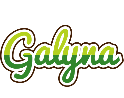 Galyna golfing logo