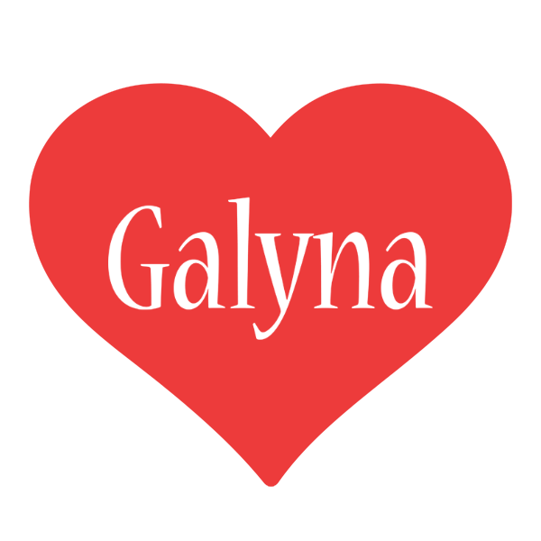 Galyna love logo